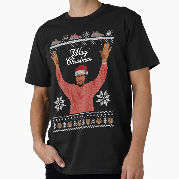 Aperçu de l'œuvre Kanye West Ye Hip Hop Rap Bear Pull de Noël ondulé Noël créée et vendue par hypewearco.