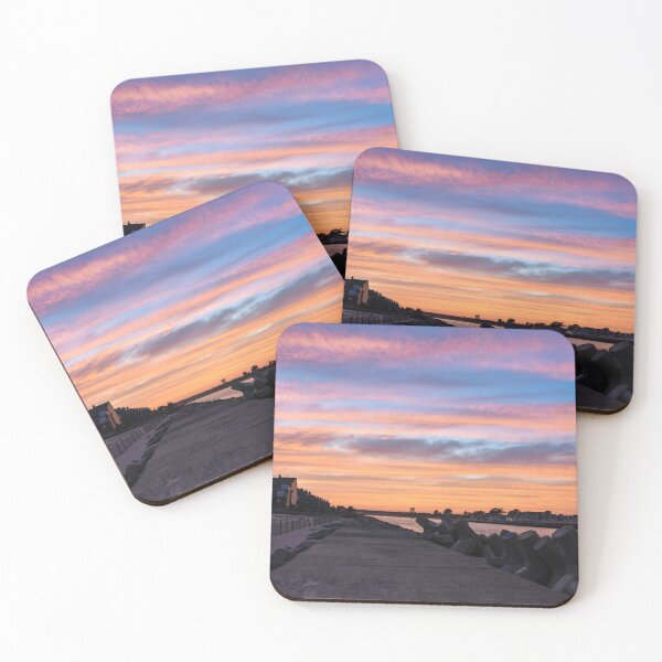 Item preview, Beach Sunset Over Inlet designed and sold by MegSeaDesigns.