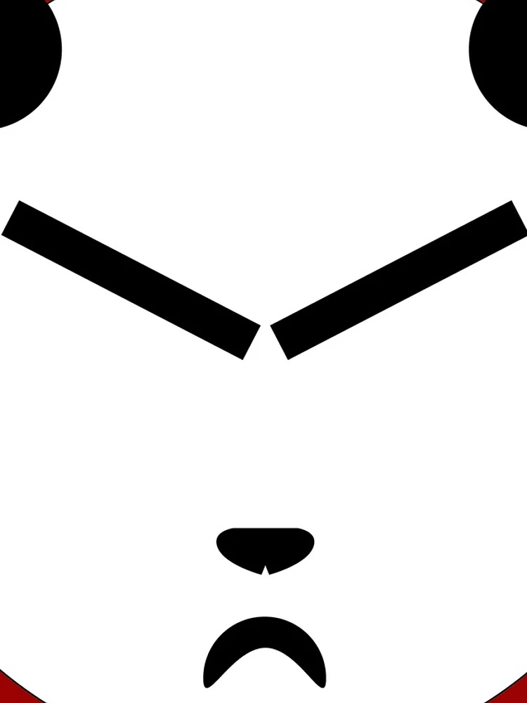 Thumbnail 4 of 4, iPhone Case, Angry Panda designed and sold by Rik Verbeek.