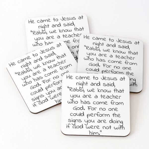Item preview, Bible verse: John 3:2 designed and sold by john-3-16.