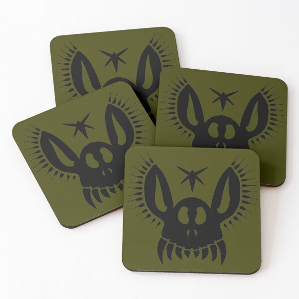 Item preview, Rabbit Skull (black) designed and sold by dave-williams.