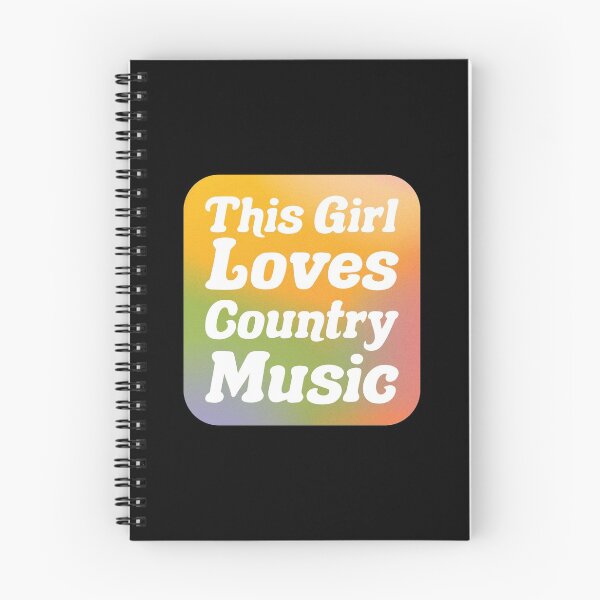 Item preview, This Girl Loves Country Music designed and sold by OkGalerieRB.