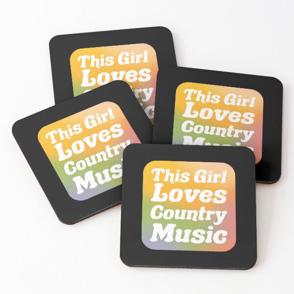 Item preview, This Girl Loves Country Music designed and sold by OkGalerieRB.