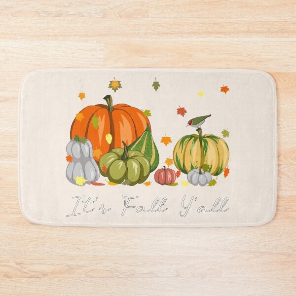 Item preview, It's Fall Y'All - Halloween Pumpkin Autumn Leaves Thanksgiving designed and sold by r-silver.