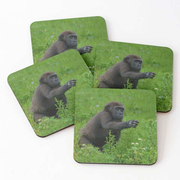 Item preview, Gorilla Reaching Out designed and sold by rawshutterbug.