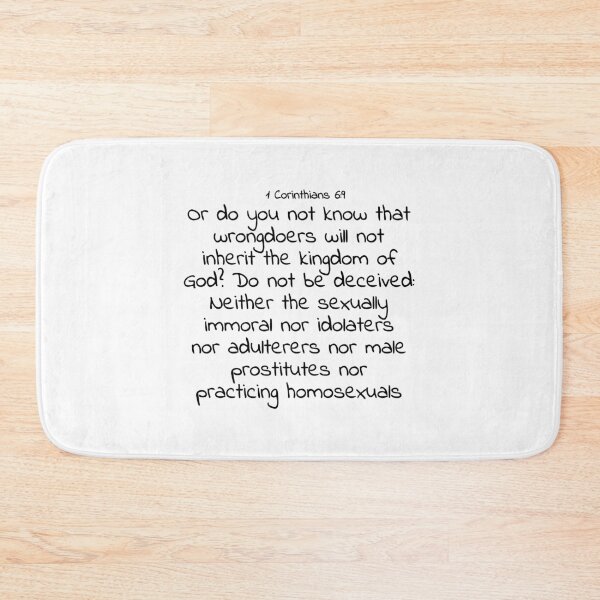 Item preview, Bible verse: 1 Corinthians 6:9 designed and sold by john-3-16.