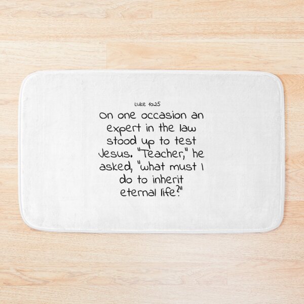 Item preview, Bible verse: Luke 10:25 designed and sold by john-3-16.