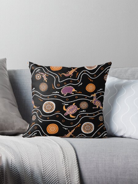 Vista previa del artículo con la obra «Auténtico aborigen», diseñado y vendido por virilamissa.