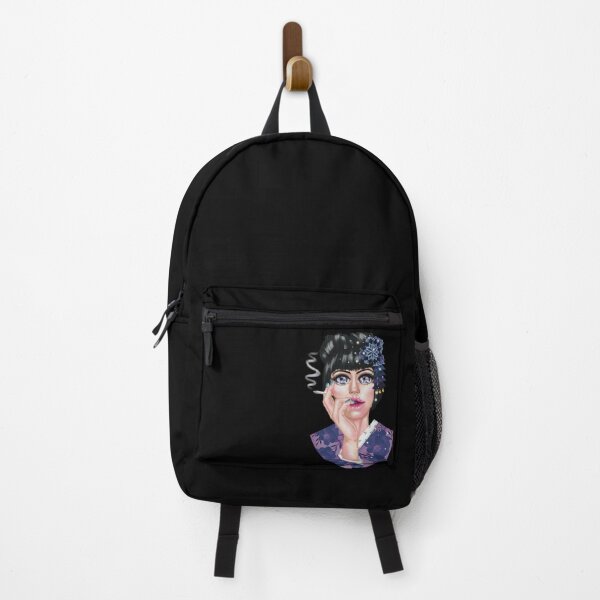Artikelvorschau, Lila Blau Violett Traum Rauchendes japanisches Mädchen entworfen und verkauft von MissRebelArt.