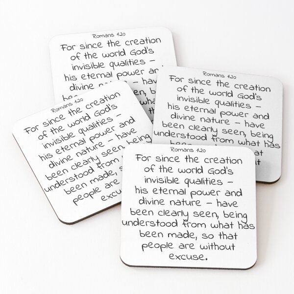 Item preview, Bible verse: Romans 1:20 designed and sold by john-3-16.