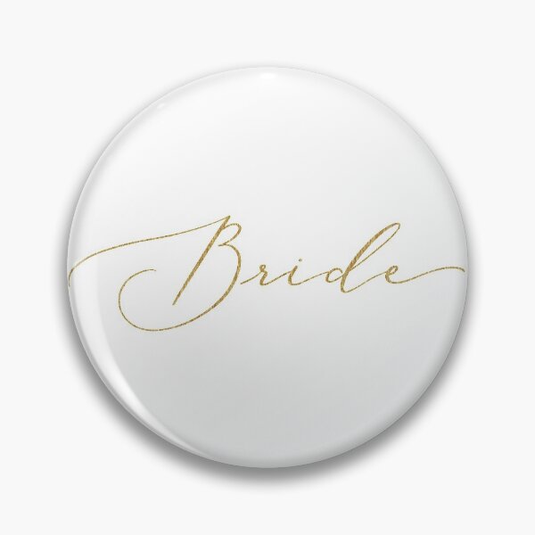 Item preview, Elegant Bride (Gold Script/Cursive) designed and sold by S-NettiThings.