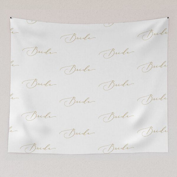 Item preview, Elegant Bride (Gold Script/Cursive) designed and sold by S-NettiThings.