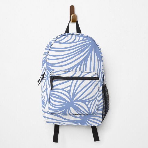 Item preview, Leaf pattern, blue designed and sold by DanseDesNuances.
