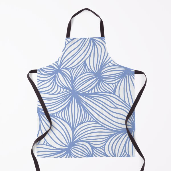 Item preview, Leaf pattern, blue designed and sold by DanseDesNuances.