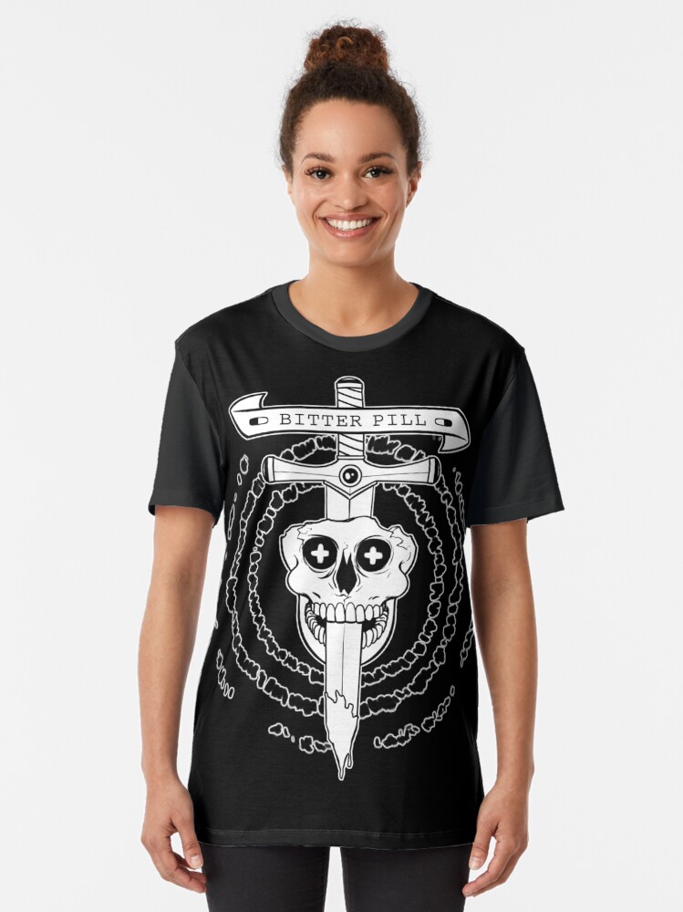 Alternate view of Bitter Pill Graphic T-Shirt