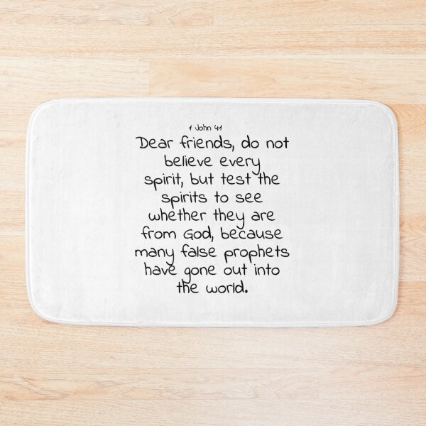 Item preview, Bible verse: 1 John 4:1 designed and sold by john-3-16.