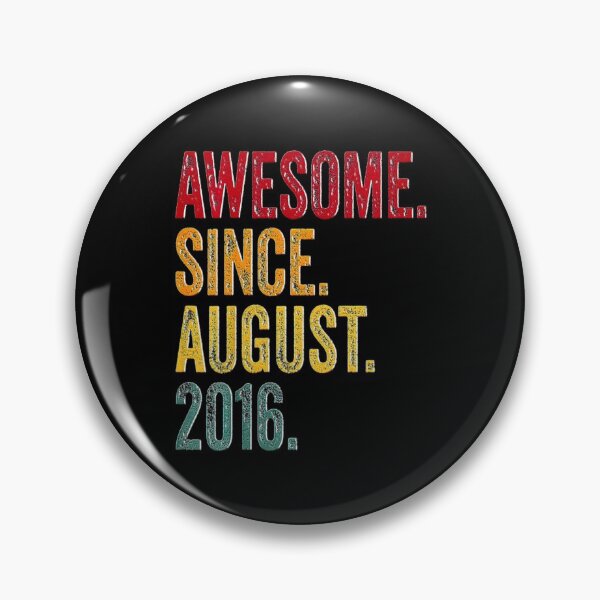 Item preview, Kids Awesome Since August 2016 5th Birthday Gift Legend Vintage designed and sold by BegayStore.