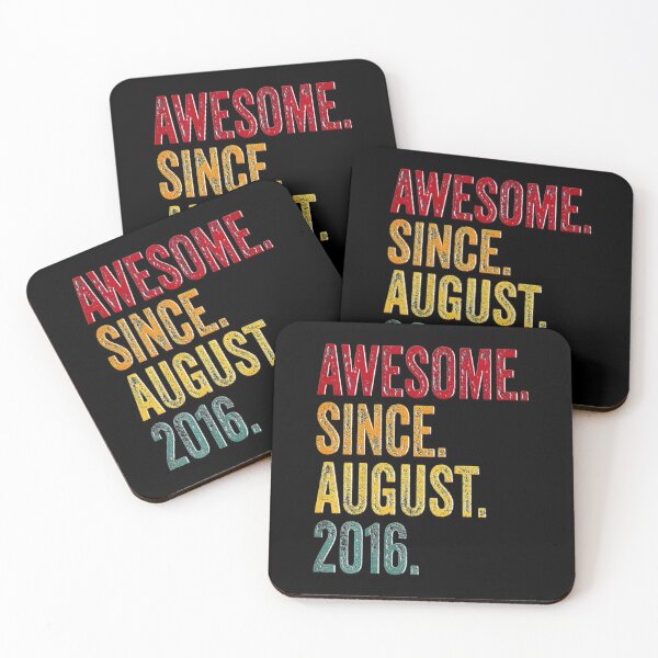 Item preview, Kids Awesome Since August 2016 5th Birthday Gift Legend Vintage designed and sold by BegayStore.