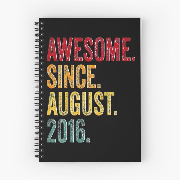 Item preview, Kids Awesome Since August 2016 5th Birthday Gift Legend Vintage designed and sold by BegayStore.