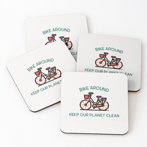 Item preview, Bike Around, Keep Our Planet Clean designed and sold by Printed-Goodies.