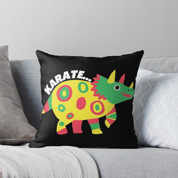 Item preview, colorful karatesaurus rex designed and sold by InsaneCorner.