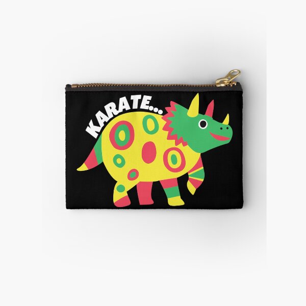 Item preview, colorful karatesaurus rex designed and sold by InsaneCorner.