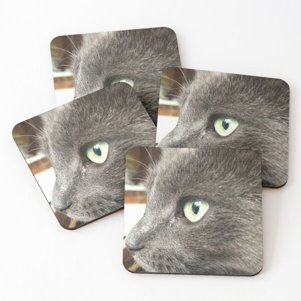 Item preview, Green eyed cat designed and sold by elaine-gregers.