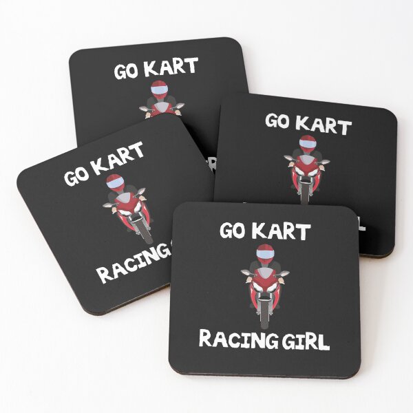 Artikelvorschau, Go-Kart-Rennen Mädchen entworfen und verkauft von RAKANSHIRTS.