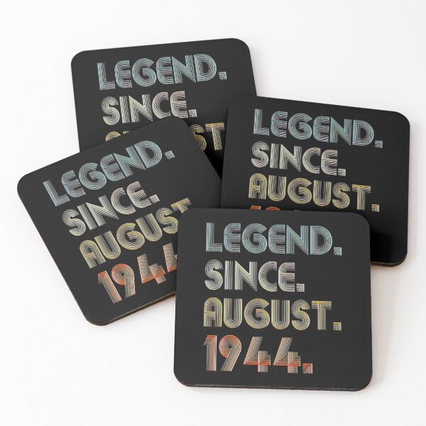 Item preview, Legend Since August 1944 Vintage 77th Birthday Gift designed and sold by BegayStore.