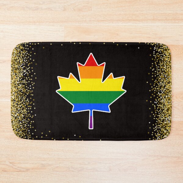 Item preview, Canada Maple Leaf Flag Rainbow Flag P flag designed and sold by mamazita.