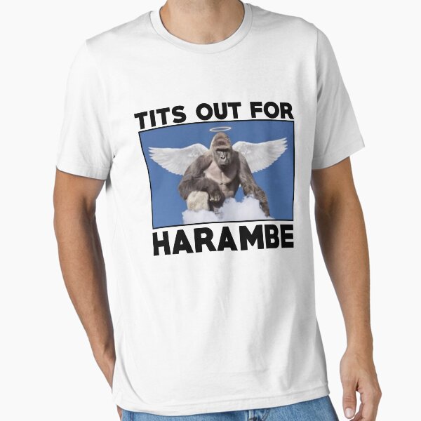 Item preview, Tits out for HARAMBE   designed and sold by GALAXE.