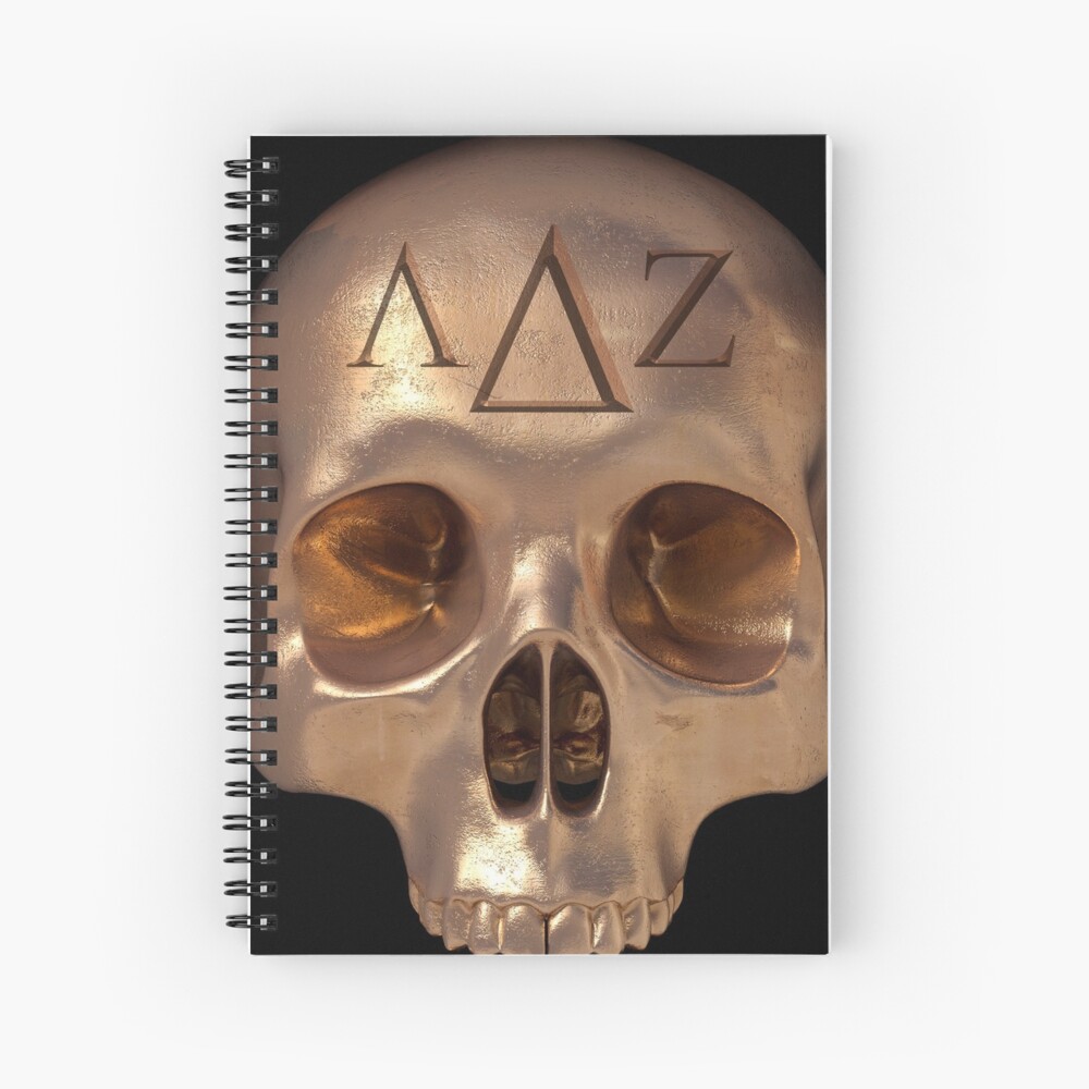 Lords of FU - LDZ Skull Spiral Notebook