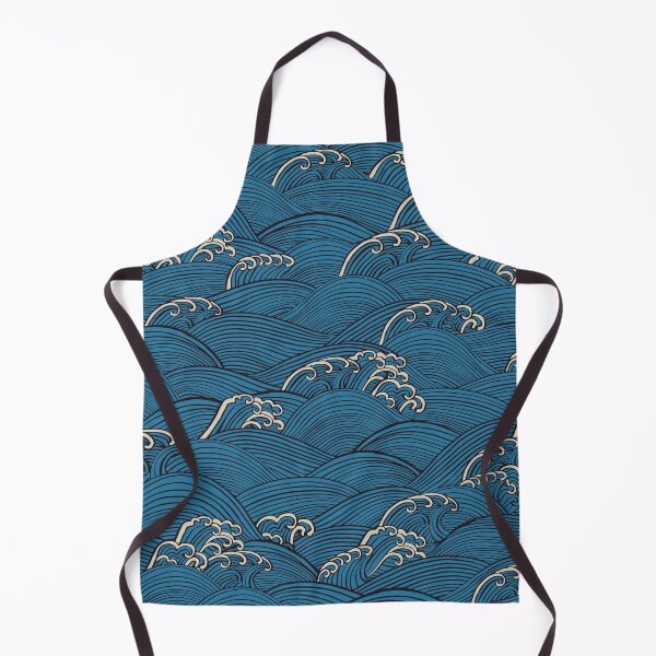 Item preview, Ocean Sea Waves {Blue} designed and sold by Cecilia Mok.