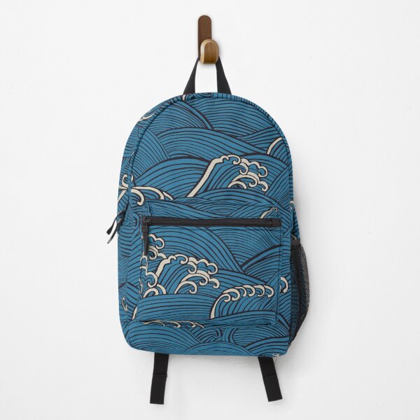 Item preview, Ocean Sea Waves {Blue} designed and sold by Cecilia Mok.
