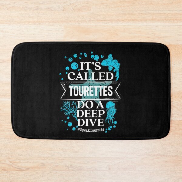 Item preview, It’s Called Tourettes Do A Deep Dive, Sea Creatures, Tourette Syndrome Awareness  designed and sold by MJDezigns.
