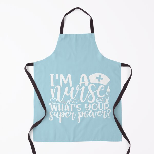 Item preview, I'm a nurse whats your superpower? - funny nurse gift (white/grey) designed and sold by PickaSticka.