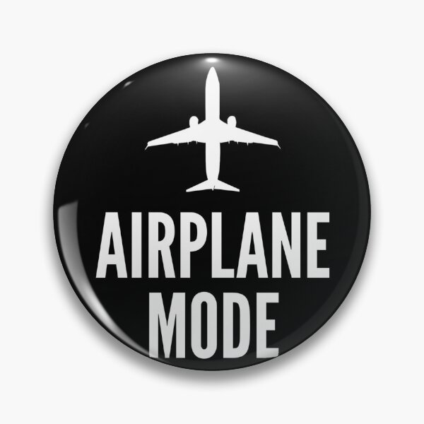 Item preview, Airplane Mode - Funny Pilot Plane Flying Aviation Traveler designed and sold by Betadesign77.
