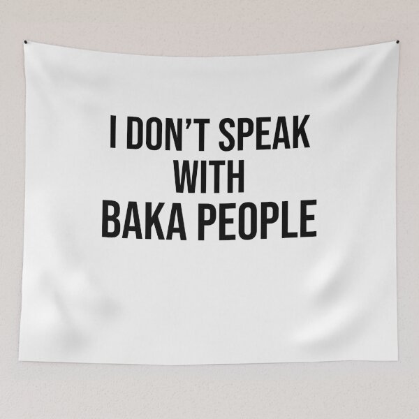 Item preview, I Don t Speak With Stupid People Funny Gift designed and sold by BetterLeo.