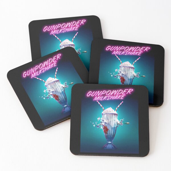 Item preview, Gunpowder Milkshake Poster designed and sold by cakarsetan.