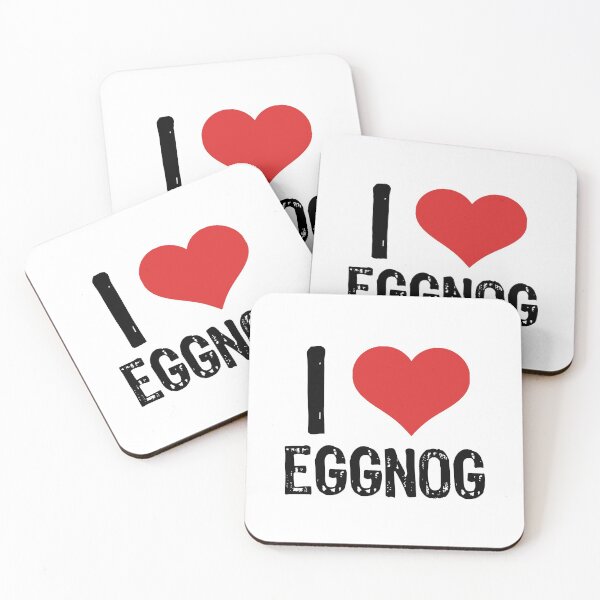 Item preview, I Love Eggnog designed and sold by The "I Love Everything" Shop.