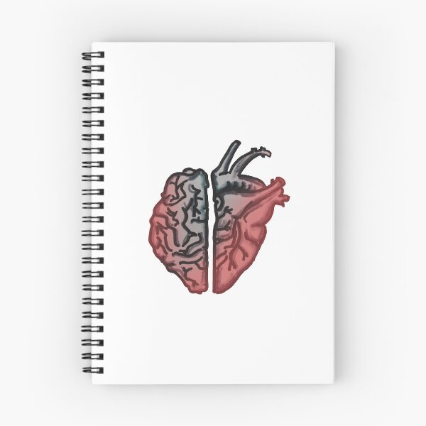Item preview, Heart VS Brain designed and sold by looloandstitch.