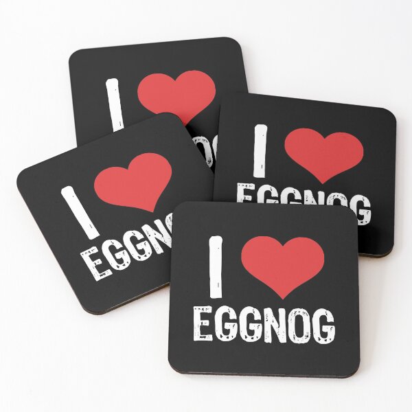 Item preview, I Love Eggnog designed and sold by The "I Love Everything" Shop.