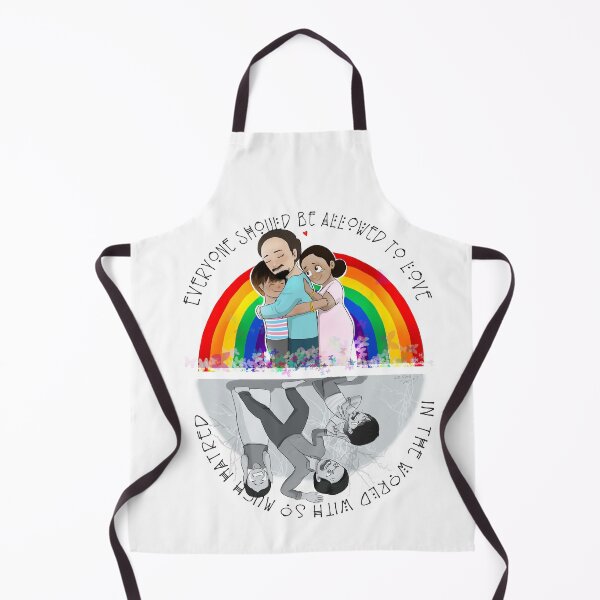 Item preview, LGBT spread love  designed and sold by BeeNila.