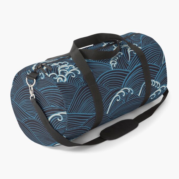 Item preview, Ocean Sea Waves {Indigo} designed and sold by Cecilia Mok.