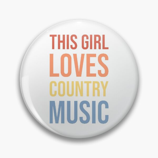 Item preview, This Girl Loves Country Music designed and sold by OkGalerieRB.