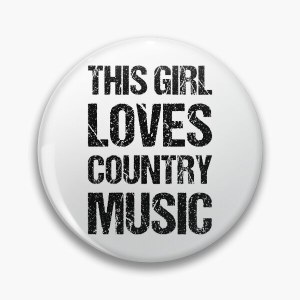 Item preview, This Girl Loves Country Music designed and sold by OkGalerieRB.