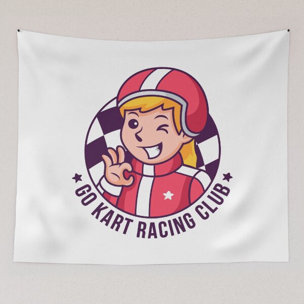 Artikelvorschau, Go-Kart-Rennclub - Kawaii entworfen und verkauft von Ravensdesign.