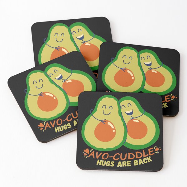 Item preview, hugs are back avo cuddle love designed and sold by InsaneCorner.
