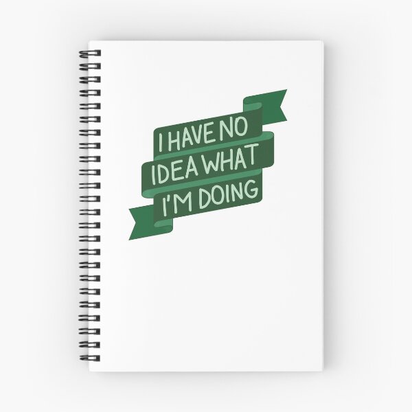 Item preview, I Have No Idea What I’m Doing - Green Banner designed and sold by FlorenciaBliss.