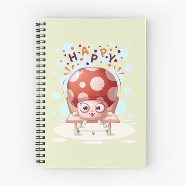 Item preview, Happy Cute Cartoon Mushroom - Mushroom Meme designed and sold by ildafdhome.
